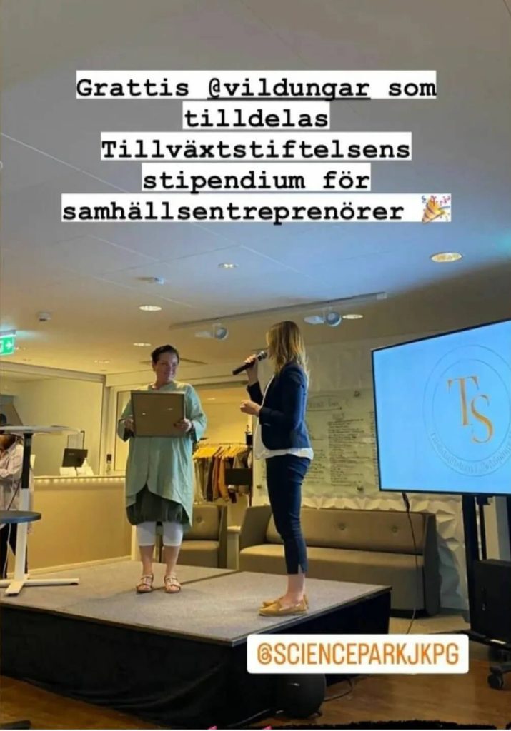 Pris för samhällsentreprenörer