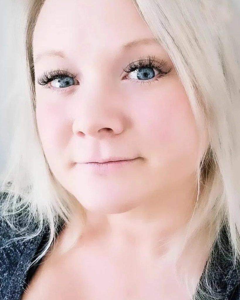 Selfie på Katharine, dotter till ägaren